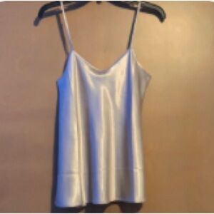Jolie Shimmering Cream Satin Camisole